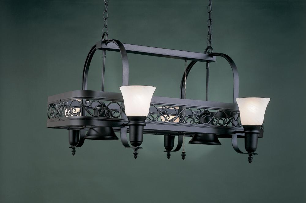 6-LIGHT POT RACK